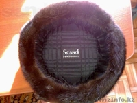 Продаю шапку норковую. Тёмно-коричневая, не стриженая норка, новая не  - Изображение #5, Объявление #1004982