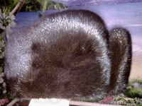 Продаю шапку норковую. Тёмно-коричневая, не стриженая норка, новая не  - Изображение #7, Объявление #1004982