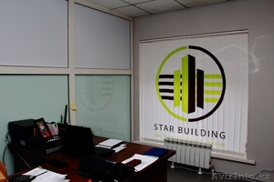 3D жалюзи с нанесением логотипа