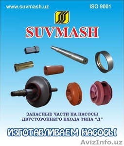 Запасные части к насосам типа Д