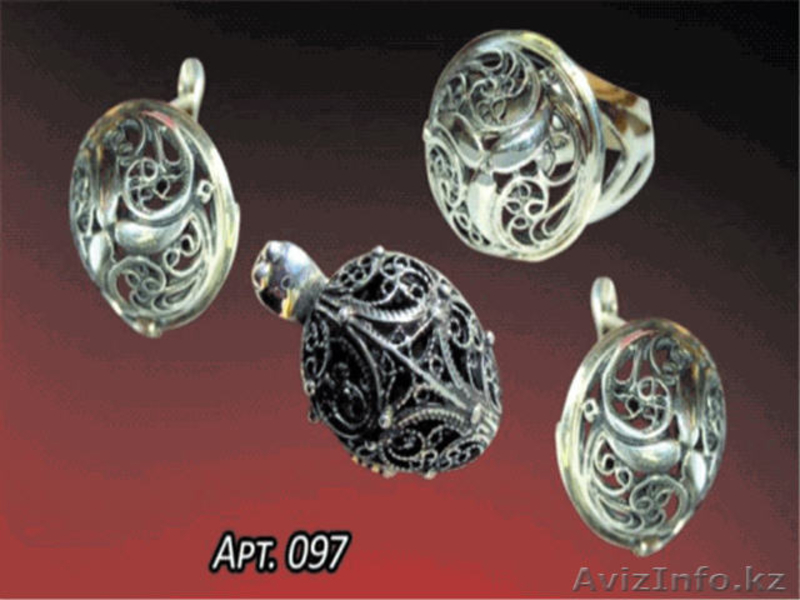Серебро Украины  Белая Церковь. Ювелирные украшения фабрики Амелина  - Изображение #1, Объявление #327517