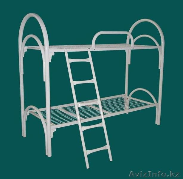 Двухъярусные металлические кровати, трёхъярусные металлические кровати, оптом - Изображение #2, Объявление #1415380