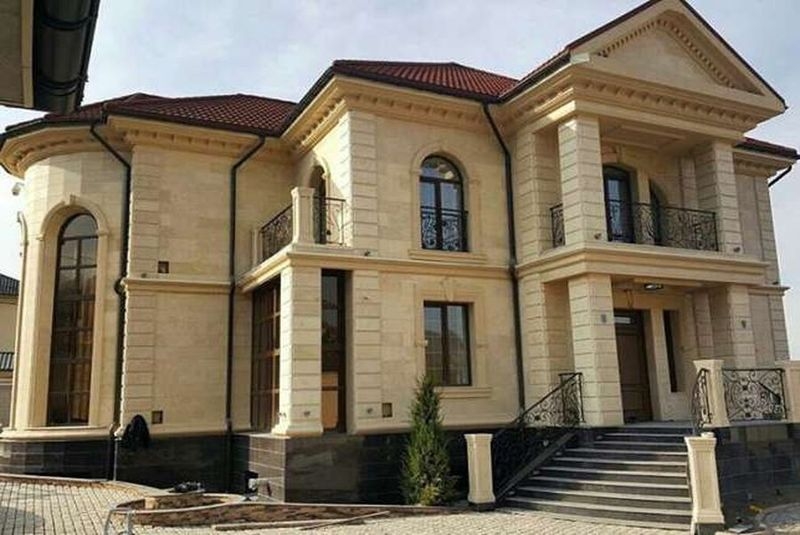 Облицовка фасадов зданий травертином, гранитом, мрамором - Изображение #1, Объявление #1659442