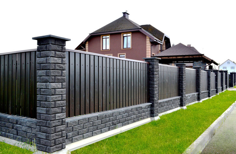 Строительство забора из кирпича и блока специалистами. - Изображение #5, Объявление #1659454