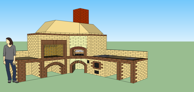 Строительство печных комплексов на улице. - Изображение #3, Объявление #1659445